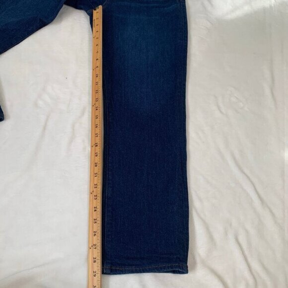 LOFT the super soft girlfriend straight leg stretch casual denim jeans - Picture 11 of 11